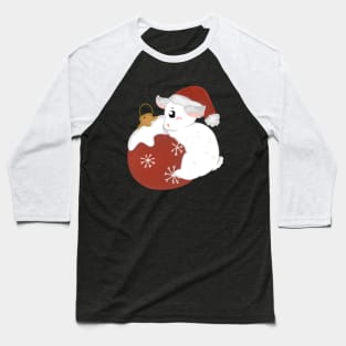 Claude and Christmas Ball _ Bunniesmee Christmas Edition Baseball T-Shirt